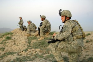 On Patrol in Afghanistan 2008