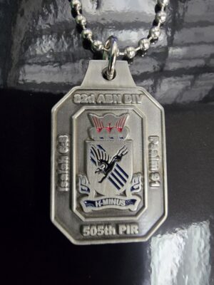 505th Parachute Infantry Regiment Medallion with ST MICHAELS