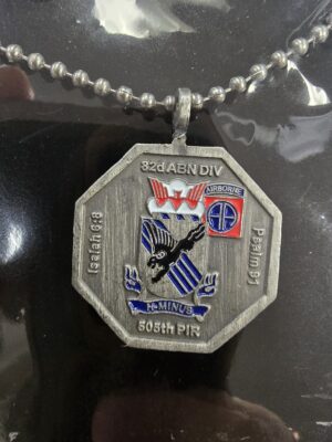 505th Parachute Infantry Regiment Medallion with ST MICHAELS