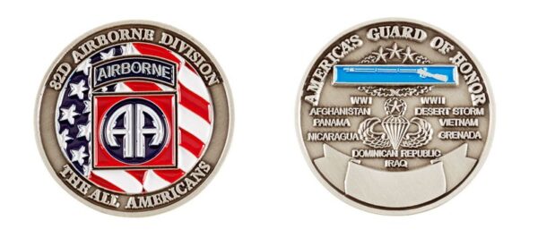 82d Airborne Division Coins