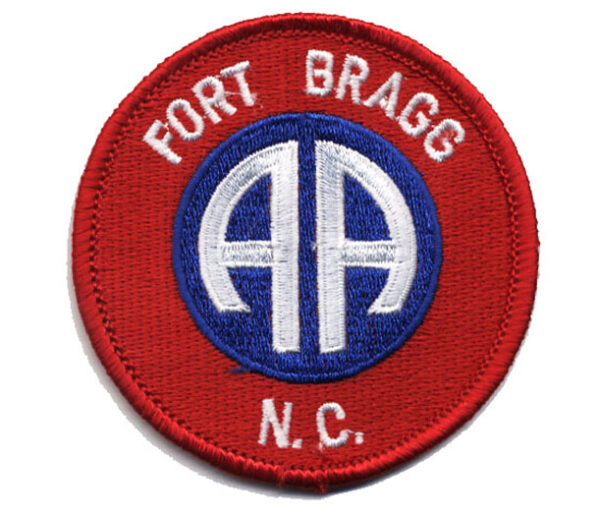 Fort Bragg N.C. AA Patch