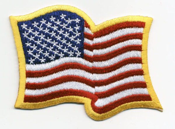 American Flag Patch (Wavy)