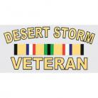 Desert Storm Veteran Decal