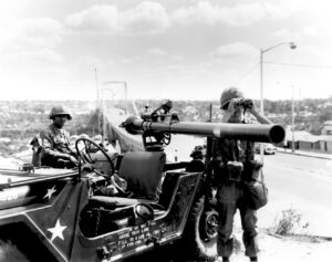 82d Secures Duarte Bridge, Dom Rep 1965