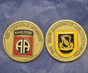 504th Parachute Infantry Regiment Challenge Coin