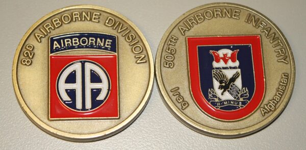 505TH AIRBORNE INFANTRY COIN
