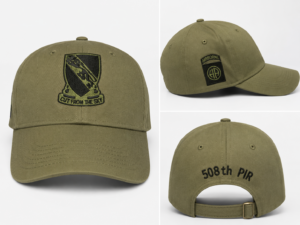 UNIT CAPS GREEN 508TH