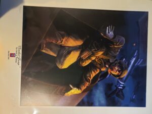 WWII print "Combat Jump"