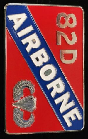 82d Color Vehicle Emblem