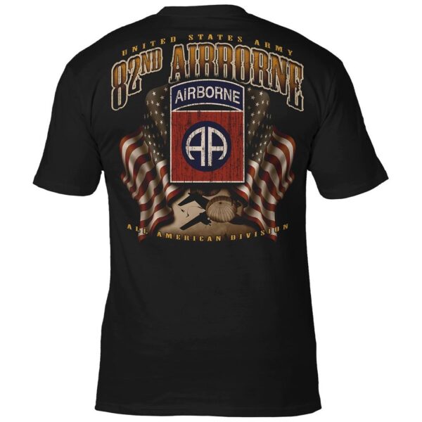 82D Airborne Flags Shirt