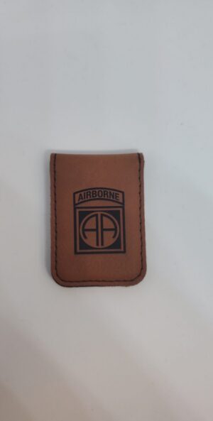 Leather Money Clip