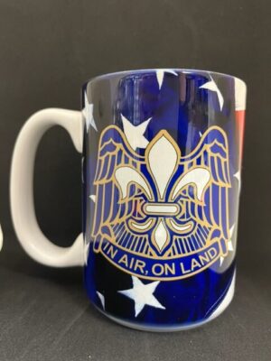 82ND Headquaters Flag Mug