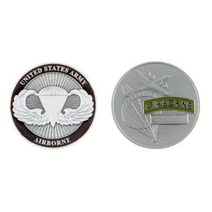Army Airborne Challenge Coin