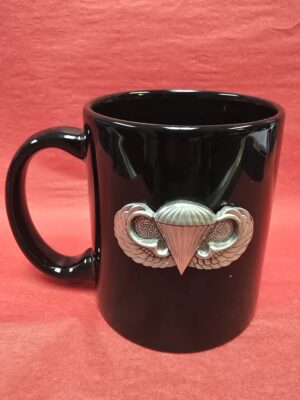 Black Marble Mug Novices Wings