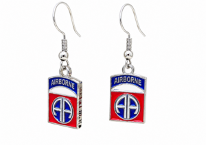 82nd Airborne Division Earrings