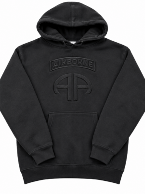 82D Airborne Division Embossed Hoodie Sweatshirt