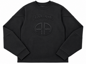82d Airborne Division Embossed Crew Neck Sweatshirt